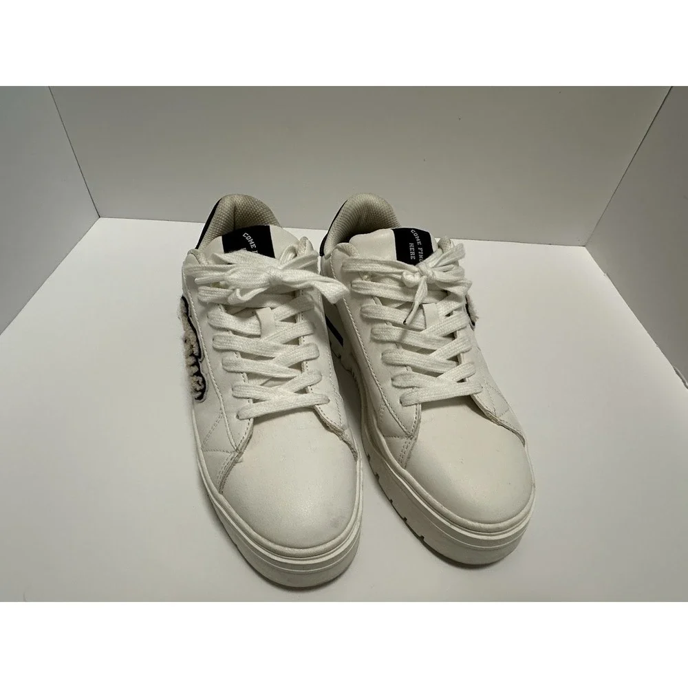 Bershka platform trainers featuring a 